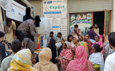 RELIEF FOR CHRISTIANS IN JARANWALA BEGINS
